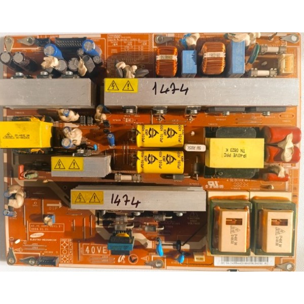 SAMSUNG , 40_VE CCFL REV1.2 , 40VE , CN08BN4400199 , SAMSUNG 40" LCD BESLEME KARTI , SAMSUNG POWER BOARD , SAMSUNG BESLEME KARTLARI.