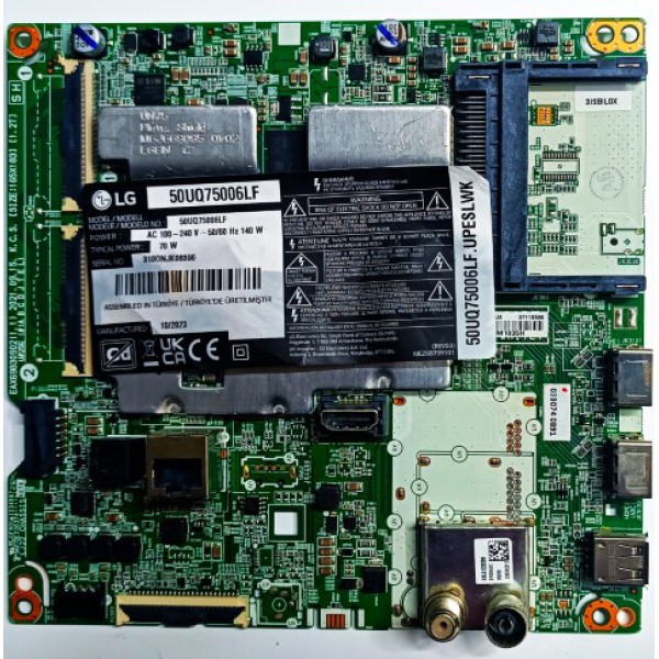 LG , EAX69830902(1.1) , 3HEBR01000JA , MGJ669095 , LG 50UQ75006LF ANA KARTI , LG 50UQ75006LF MAİN BOARD , LG ANA KARTLARI.