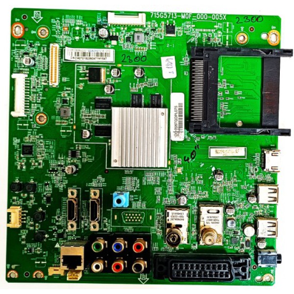 PHILIPS , 715G5713-M0F-000-005X , 705TQDPL075 , QDCB02B3500001 , PHİLİPS 40PL4418K/12 ANA KARTI , PIHILIPS ANA KARTLARI.