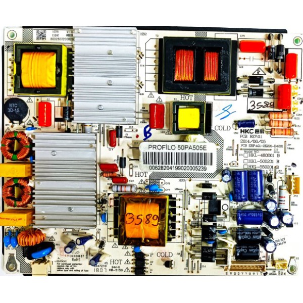 PROFİLO , SANYO , AWOX , SUNNY , ERP:401-2K201-D4201, REV:0.1 , 50325002000280 , PROFİLO 50PA505E BESLEME KARTI , PROFİLO , SANYO , AWOX , SUNNY , BESLEME KARTLARI.