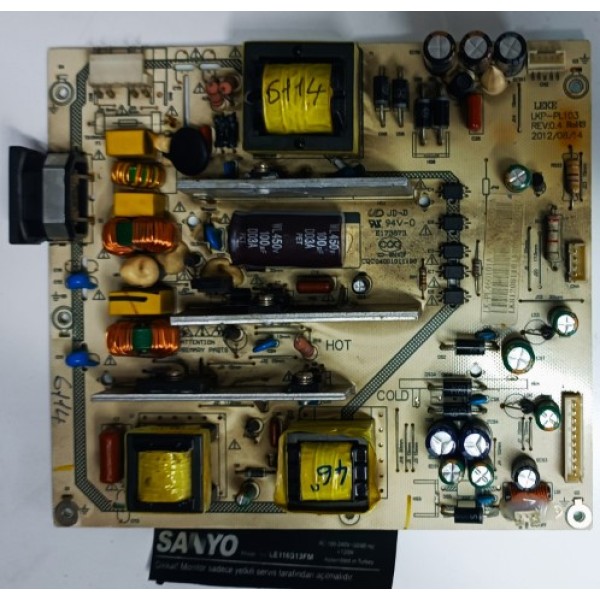 SABA , SANYO , LKP-PL103 , REV:0.4 , LK-PL460101A , SANYO  LE116S13FM BESLEME KARTI , SANYO 46" BESLEME KARTI .