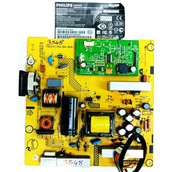 PHILIPS , 715G3727-P02-004-003H , 715G4013-P03-001-004S  , PHILIPS 273E3LSB/00 BESLEME VE LED DRIVER KARTI , PHILIPS 273E3LSB/00 BESLEME KARTI.
