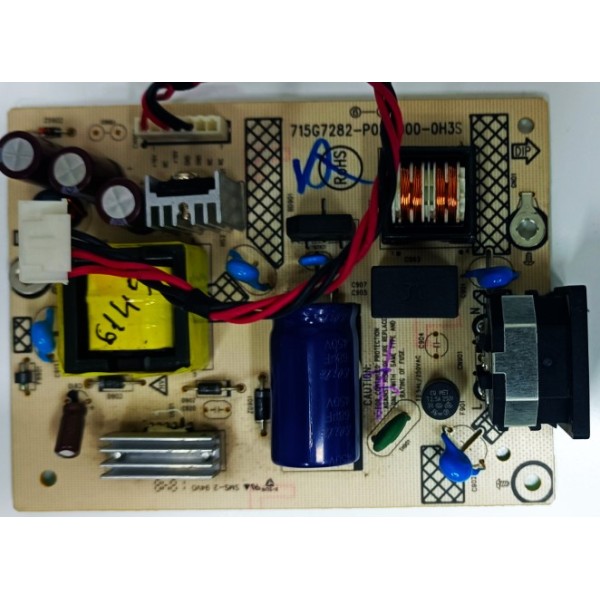 HP , PHILIPS , 715G7282-P02-000-0H3S , HP E202 ,  HP P232 , BESLEME KARTI , HP MONİTÖR BESLEME KARTLARI.