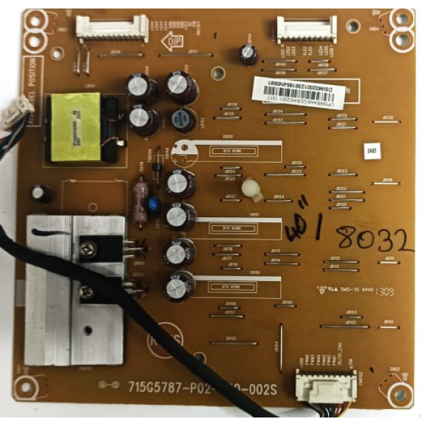 PHILIPS ,715G5787-P02-000-002S , PHILIPS  40PFL4308 LED DRİVER KARTI .