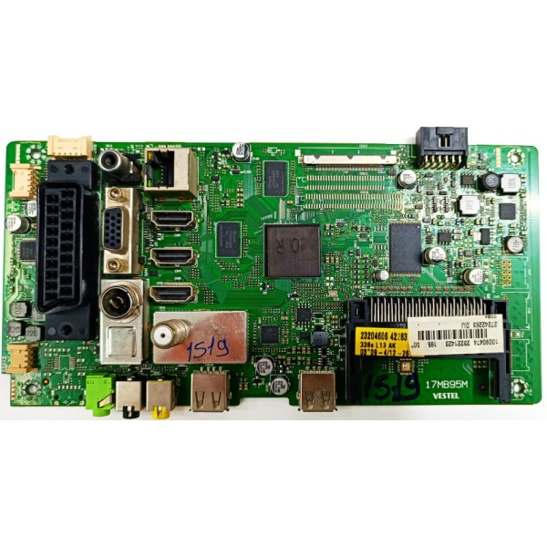 VESTEL , SEG , REGAL , 17MB95M , 10090474 , 23221423 , 50" , PANEL VES500UNVL-S01 , VESTEL 50PF7175 ANA KARTI , VESTEL , SEG , REGAL , ANA KARTLARI., 