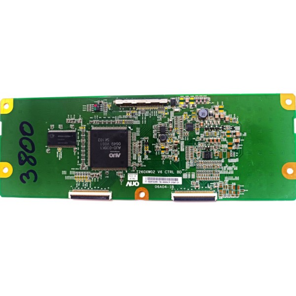 T260XW02 V6 CTRL BD , 06A04-1B , FT-5526T02055 , CONTROL BOARD, LOGİC BOARD, T-CON BOARD, T-CON ADRES KARTI ,TCON BOARD , TCON KARTLARI.