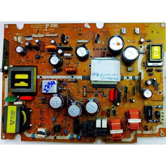 PANASONİC  , ETX2MM681MF , NPX681MF-1 , PANASONİC TH-42PY70FA BESLE KARTI , POWER BOARD , PANASONİC PLAZMA BESLEME KARTLARI. 