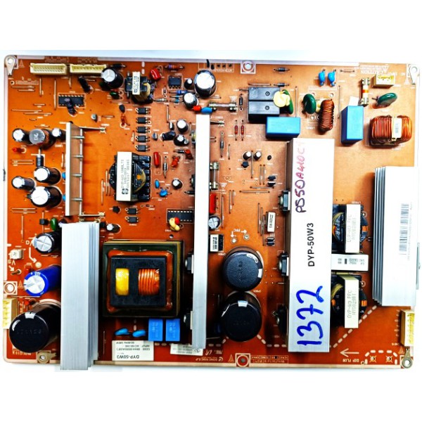 SAMSUNG , DYP-50W3 , REV 1.1 , BN44-00205A(50") , SAMSUNG PS50A410C1 PLAZMA POWER BOARD , SAMSUNG PS50A410C1 PLAZMA  BESLEME KARTI , SAMSUNG BESLEME KARTLARI.