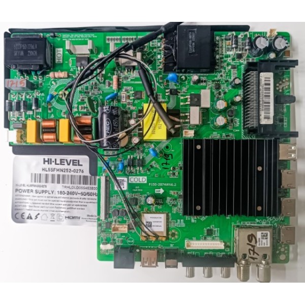 SUNNY , AXEN , HI-LEVEL , P150-874WV6.2 , 14AT253 , 55" , HI-LEVEL HL55FMN252-0276 ANA KARTI , SUNNY , AXEN , HI-LEVEL ,TV BESLEME VE ANA KARTLARI.