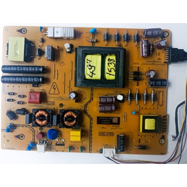 VESTEL , SEG , REGAL , 17IPS72 , 27864837 , 23350471 , 49" , 190216R3A , VESTEL , SEG , REGAL , 49" BESLEME KARTI , POWER BOARD ,VESTEL , SEG , REGAL , BESLEME KARTLARI. 