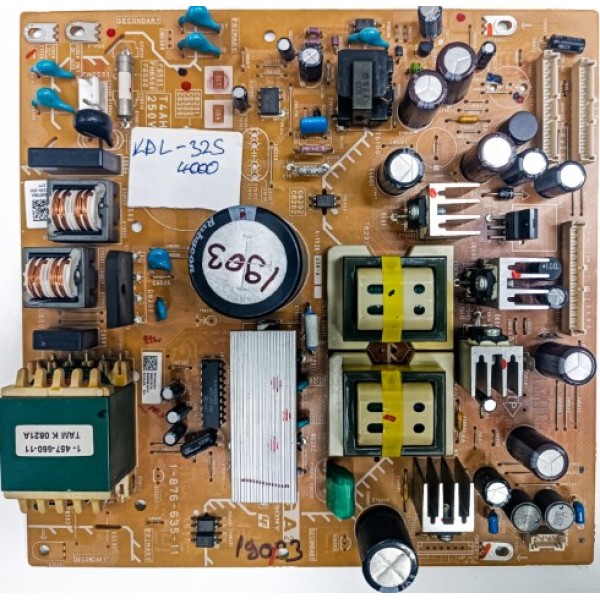 SONY , 1-876-635-11 , SONY KDL-32S4000 POWER BOARD , SONY KDL-32S4000 BESLEME KARTI , SONY BESLEME KARTLARI.