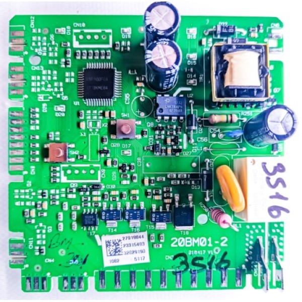 VESTEL ,REGAL , BM-301 ANA KARTI , 20BM01-2 , 210417 V1 , VESTEL , REGAL , BM-301 BULAŞIK MAKİNASI KARTI 