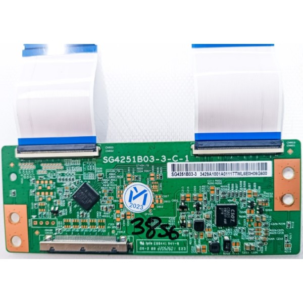 sg4251b03-3-c-1, LOGİC BOARD , T-CON BOARD , T-CON ADRES KARTI , TCON BOARD , TCON , T-CON kartları.