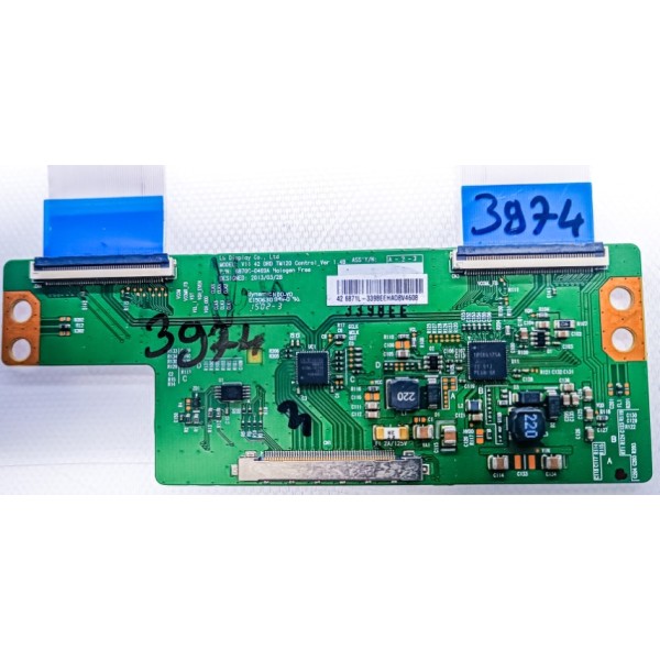 LG , V14 42 DRD TM120 CONTROL_VER 1.4B , 6870C-0469A , 42 6871L-3398E , ADRES KARTLARI , T-CON KARTLARI , TCON KARTLARI.