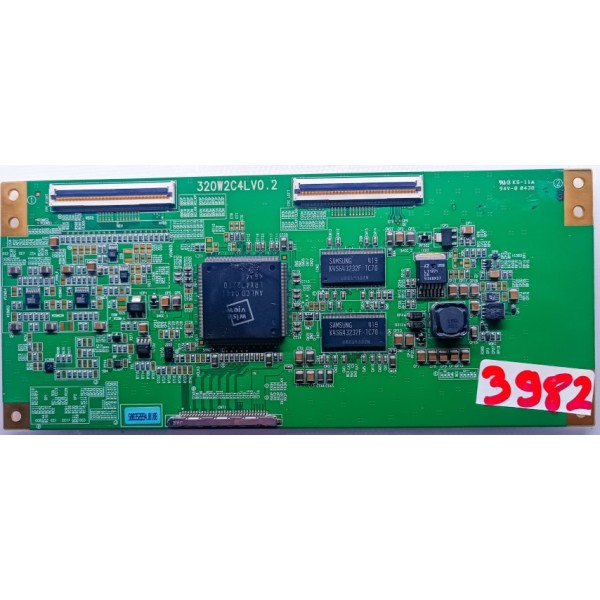 320W2C4LV0.2 , LOGİC BOARD , ADRES KARTI , TCON KARTLARI , T-CON KARTLARI.