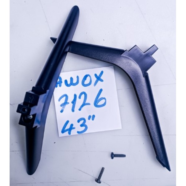 AWOX , 43"FHD SMART LED TV , AWOX B244300FHD/S/V/F AYAĞI , AWOX TV SEHPA AYAĞI , MASA AYAĞI , AYAK , AWOX TV AYAKLARI.