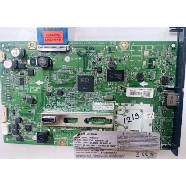 LG , EAX65416405(1.1) , 65EBT010-007N , LG 24MN48A-PZ ANA KARTI , LG 24" ADAPTÖR GİRİŞLİ ANA KARTI , LG TV ANA KARTLARI .