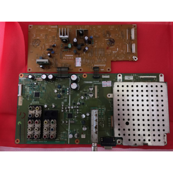 TOSHIBA , PE0333 , V28A000387A1 ,  C--LJWF410-0944 ,  DS-7209 ,  PE0283 ,  V28A00036401, V28A00036600 ,  CCP-6400S ,   TOSHIBA MAİN BOARD ,   TOSHIBA  LCD ANA KART.