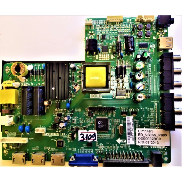 PREMİER  , TP.VST59.P86 , CP11401 , CP11413 , BD_VST59_P86X , M320X13-E1-L(G1) , PREMİER PR 32B30 POWER VE MAİN BOARD ,  PREMİER PR 32B30 BESLEME VE ANA KART.