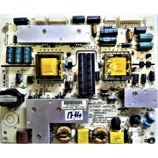 SUNNY, AXEN , WOON , AY090P-4SF01 , AY090P-4SF02 , 3BS0023814 , AY1146A09365 , REV1.0-053 ,  AY1209A13583 , SUNNY POWER BOARD , AXEN PSU.