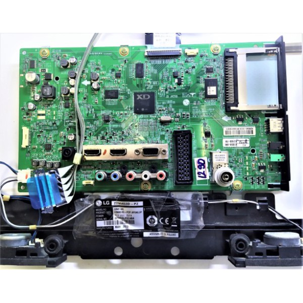 LG , EAX65048803(1.0) , EBU61996812 , LG22MA53D-PZ  ADAPTÖR GİRİŞLİ ANA KART , MAİN BOARD , TAKIM.