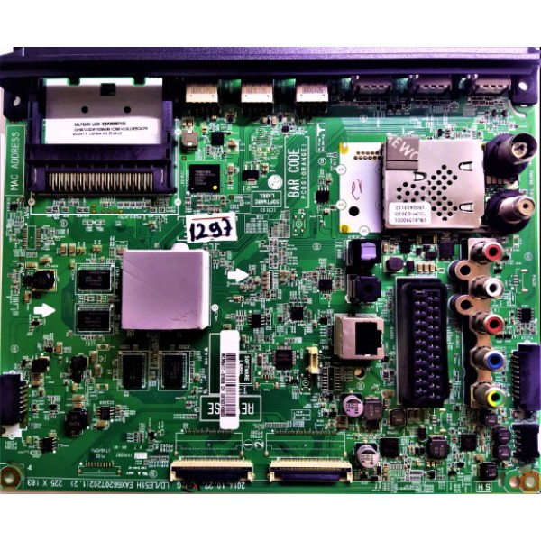 LG , EAX66207202(1.2) , EBR80067105 , LG 55LF650V MAİN BOARD , LG 55LF650V ANA KART TAMİRSİZ.