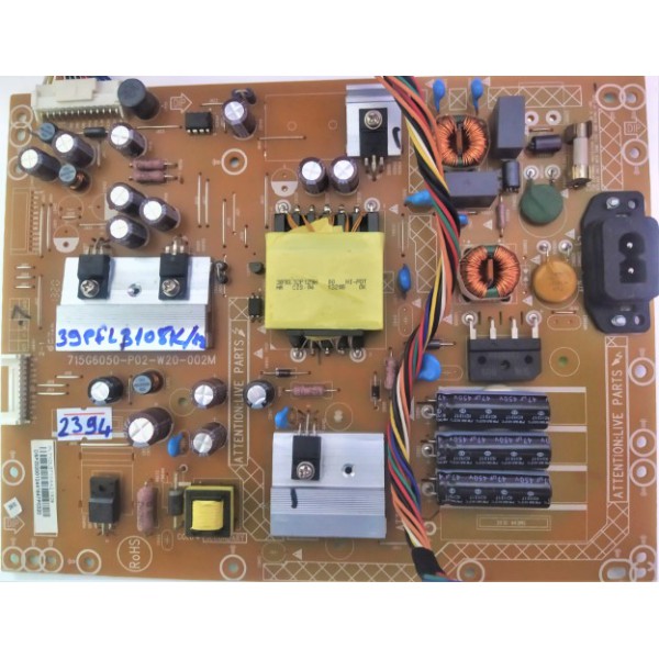 PHİLİPS , 715G6050-P02-W20-002M , PLTVDU371XAA2 1328 , PHILIPS 39PFL3108/12 POWER BOARD , PHILIPS 39PFL3108/12 BESLEME KARTI.