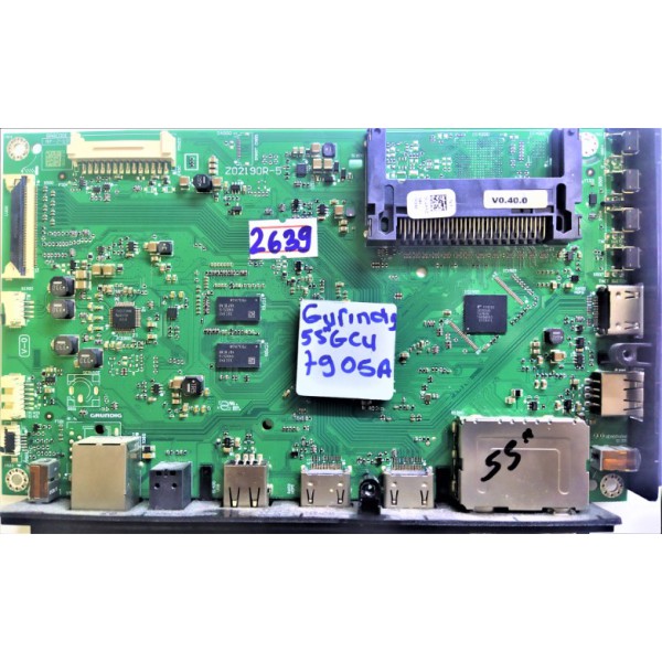 ARÇELİK , BEKO , ALTUS , GURINDIG , Z02190R-5 , SLUAKZ , 5LUAKZ , GURINDIG ROMA 55 GCU 7905A MAİN BOARD , GRINDIG 55GCU7905A ANA KARTI , GURINDIG ROMA 55 GCU 7905A  ANA KART.