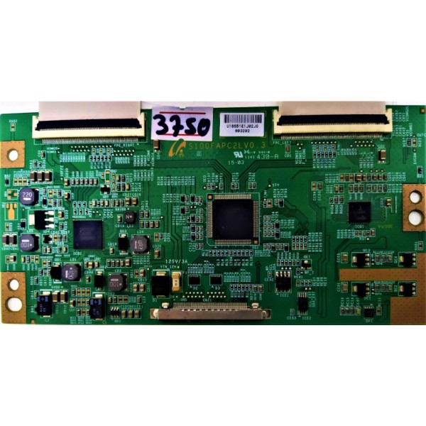 S100FAPC2LV0.3, 430-A , 385-G , LOGİC BOARD , T-CON BOARD , T-CON ADRES KARTI , TCON BOARD , TCON ADRES KARTI , TCON KARTLARI.