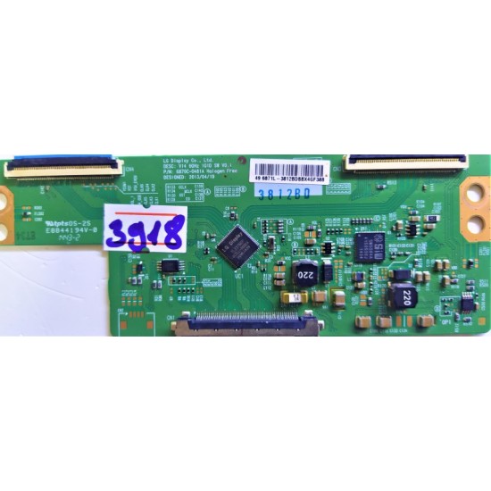 LG , 6870C-0481A , V14 60HZ 1G1D SW V0.1 , 49 6871 , LOGİC BOARD , T-CON BOARD , T-CON ADRES KARTI , TCON BOARD , TCON ADRES KARTI.