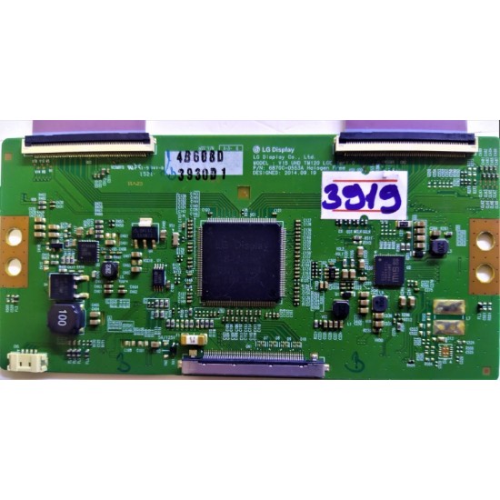 LG , 6870C-0553A , V15 UHD TM120 LGE VER1.0 , LOGİC BOARD , T-CON BOARD , T-CON ADRES KARTI , TCON BOARD , TCON ADRES KARTI.