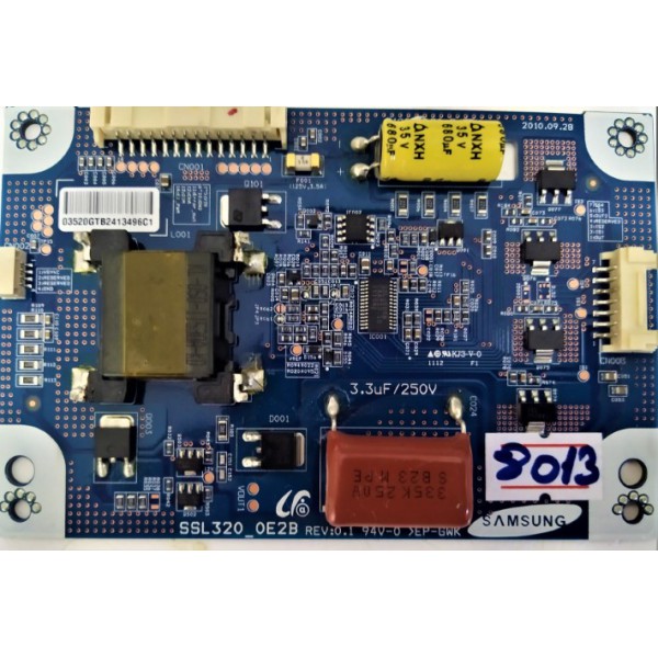 SAMSUNG , SSL320_0E2B REV:0.1 , 03520GTB , SAMSUNG PANEL LED DRIVER , LED TV LED KONTROL KARTI.