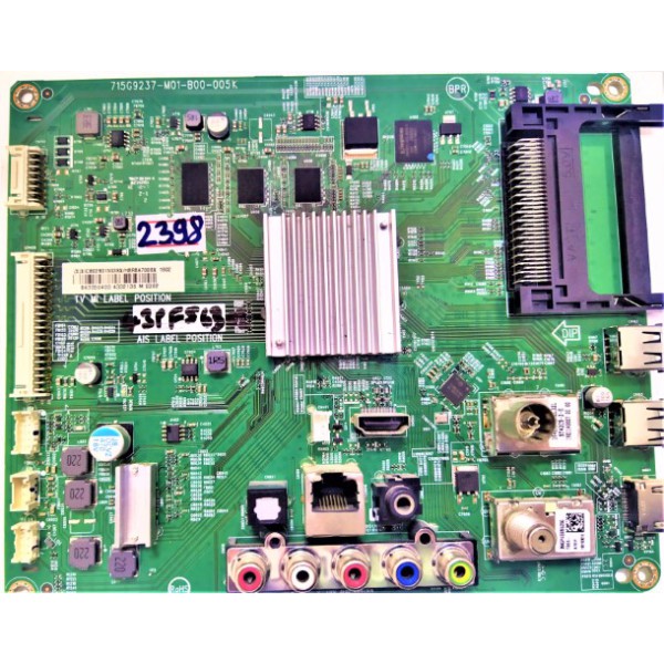 PHİLİPS , 715G9237-M01-B00-005K , B43050400 , 4332136 M 0302 , PHILIPS 43PFS6302/62 MAİN BOARD , PHILIPS 43PFS6302/62 ANA KARTI.