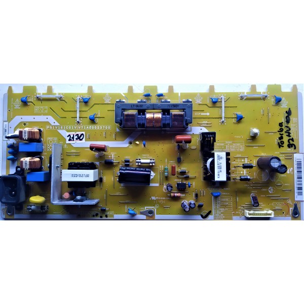 TOSHIBA , PSIV161C01V , V71A00023700 , PSIV161C01V  , TOSHIBA 32HV10G POWER VE İNVERTER KARTI.