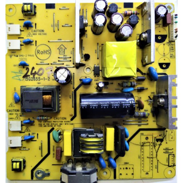 PHILIPS , 715G2655-1-2 , (W)741CH1H , L831715P0679 , PHILIPS LCD MONİTÖR BESLEME VE İNVERTÖR KARTI.