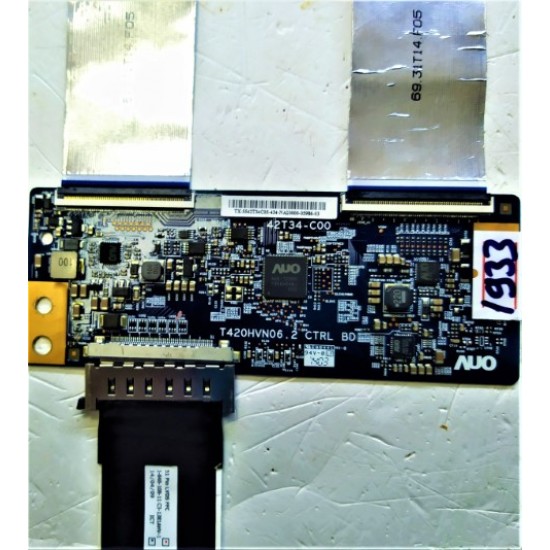 SONY , AUO PANEL , T420HVN06.2 , 42T34-C00 , 42T34-COO , TX-5542T34C05-434 , 69.31T14.F05 , 51PİNLVDS FFC  , 1-848-108-11 C3-1381AHV-1 , SONY KDL-42W815B  TCON KARTI , T-CON , SONY KDL-42W815B ADRES KARTI .