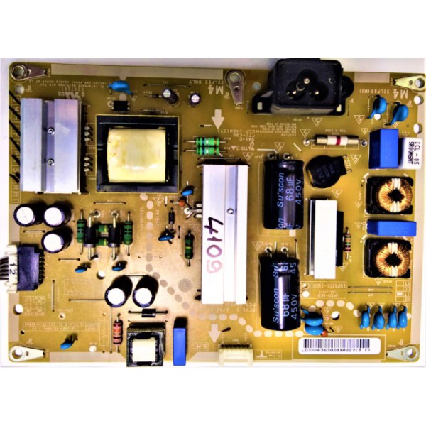 LG , EAX66171501(2.0) , REV2.0 , LGP32D-15CH1 , PLDC-L401A , 32LF63 , IT , LG 32LF650V , LG 32LF650V-ZB , LC320DUH-MGP1 , LG 32" LED POWER BOARD , LG 32" LED BESLEME KARTI.