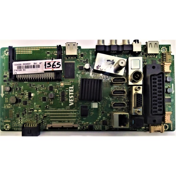 VESTEL, SEG , REGAL , 17MB96 , 23248021 ,23263118 , 10094068 , 110814R2 , 42" SMART , 42FA8200,VESTEL SMART LED MAİN BOARD , 42FA8200,VESTEL SMART LED ANA KARTI.