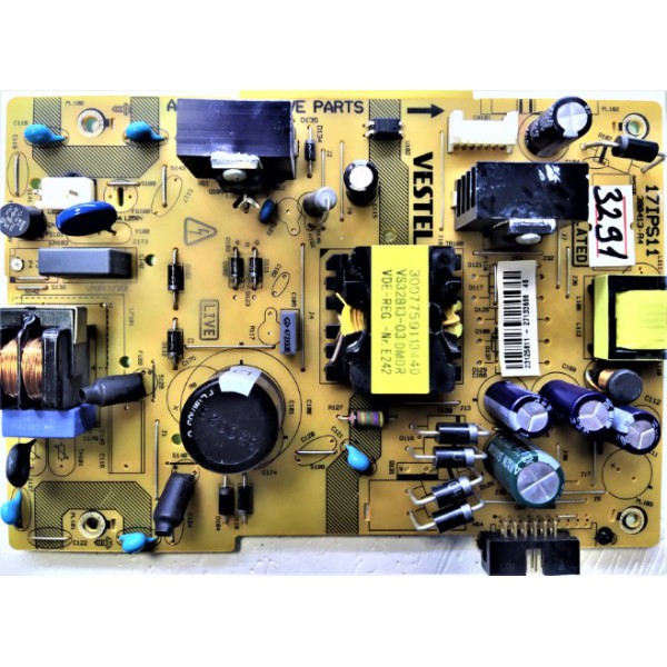 VESTEL , SEG , HI-LEVEL , REGAL , 17IPS11 , 300413-R4 , 23125611 , 27133666 , 46 , VESTEL , SEG , HI-LEVEL , REGAL , POWER BOARD , VESTEL ,  SEG , HI-LEVEL ,  REGAL , BELEME KARTI , PSU.