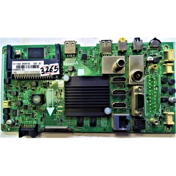 VESTEL ,  SEG , HI-LEVEL ,  REGAL , 17MB130P , 10111306 , 23436190 , 55" , 020117R2 , VESTEL 55"  SMART LED MAİN BOARD , VESTEL 55" SMART ANA KART.