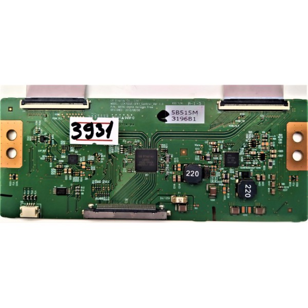 LG , 6870C-0444A , LC470DUE-SFR1_CONTROL_VER 1.0 ,  LOGİC BOARD , T-CON BOARD , T-CON ADRES KARTI , TCON BOARD.
