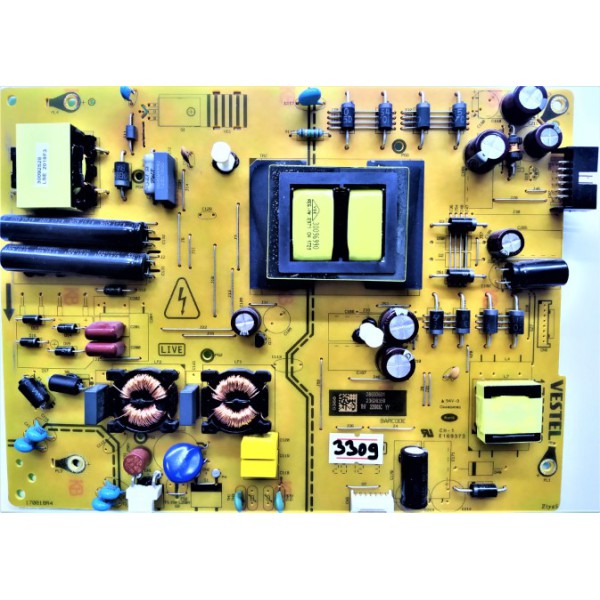 VESTEL , SEG , REGAL , Hİ-LEVEL , 17IPS72 , 28500501 , 23626359 , VESTEL 43" BESLEME KARTI , VESTEL 43" POWER BOARD.