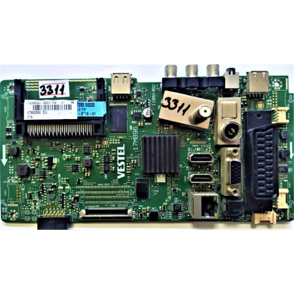 VESTEL , SEG , HI-LEVEL , REGAL , 17MB96 , 10096569 , 23247759 , 40" , VESTEL , SEG , HI-LEVEL , REGAL , 40" MAİN BOARD , VESTEL , SEG , HI-LEVEL , REGAL ,40" ANA KART.