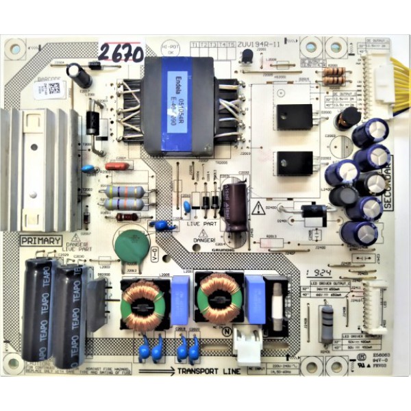 ARÇELİK , BEKO , ALTUS ,GURINDIG , ZUV194R-11 , ZWT140 , ARÇELİK  , BEKO , ALTUS , GURINDIG  , 40" LED POWER BOARD , ARÇELİK  , BEKO , ALTUS , GURINDIG  , 40" LED BESLEME KARTI , PSU.