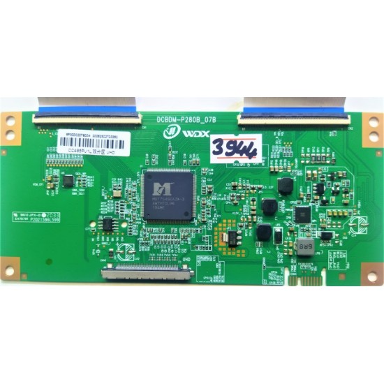 WDX , DCBDM-P280B_07B , CC495V1L ,  CC495PU1L , UHD , 50" , LOGİC BOARD, T-CON BOARD, T-CON, ADRES KARTI, TCON BOARD.