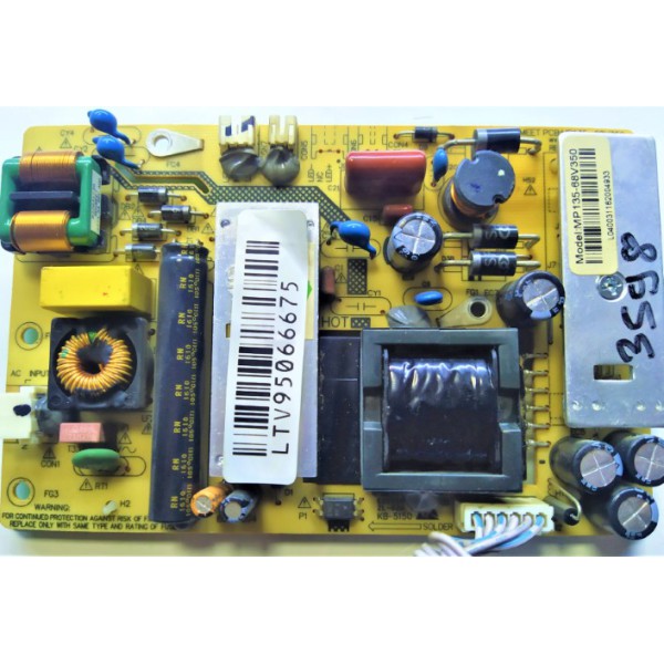 X.VISION , MEGMEET PCB:MP135-68V350 , LTV95066675 , X.VISION 32XS422 POWER BOARD , X.VISION 32XS422  BESLEME KARTI