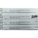 SUNNY , AXEN , WOON ,SHEEN , AWOX , DİJİTSU , ONVO , 50" LED BAR , MSG-T500-N9-3030-M01800112-08-A1 , 50"LED BAR , 1.3.10700000253 , 240-250LM , KUTUDAN KIRIK TVDEN SÖKÜLMÜŞTÜR , SIFIR ORJ.