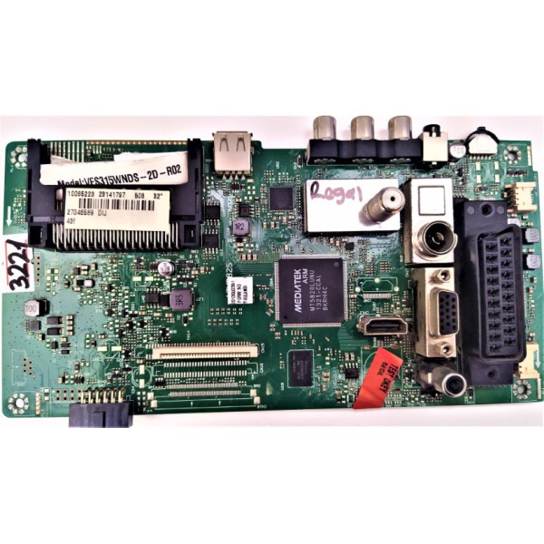 VESTEL ,SEG , HI-LEVEL , REGAL ,17MB82S ,10085223 , 23141797 , REGAL  VESTEL 32 "  ANA KART , PANEL VES315WNDS-2D-R02 , VESTEL ,SEG , HI-LEVEL , REGAL 32" MAİN BOARD .