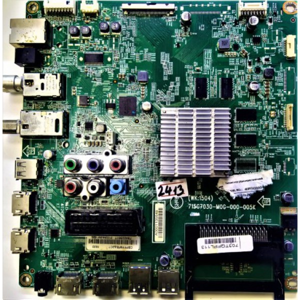PHİLİPS , 715G7030-M0G-000-005K , (WK:1504) , 703TQFPL113 , CBPFF8FBA2CT , PHİLİPS 40PFK5500 ANA KART , PHİLİPS 40PFK5500 MAİN BOARD , PHİLİPS 40" LED ANA KARTI.