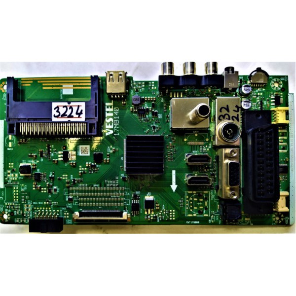 VESTEL , SEG ,REGAL , HI-LEVEL , 17MB140 , 23477144 , 10116506 , HY_36651 , PANEL VES395UNDC-2D-N12 , VESTEL 40" MAİN BOARD , VESTEL 40" ANAKART , VESTEL , SEG ,REGAL , HI-LEVEL , ANA KARTLARI.